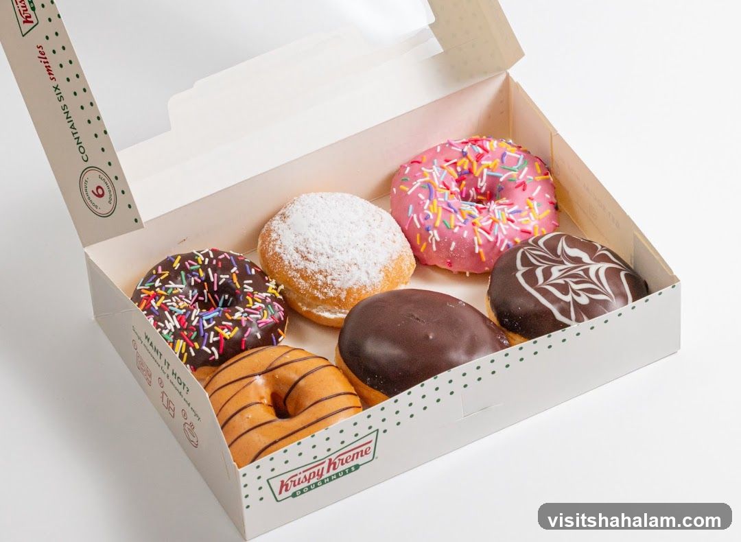 Krispy Kreme Donut Box