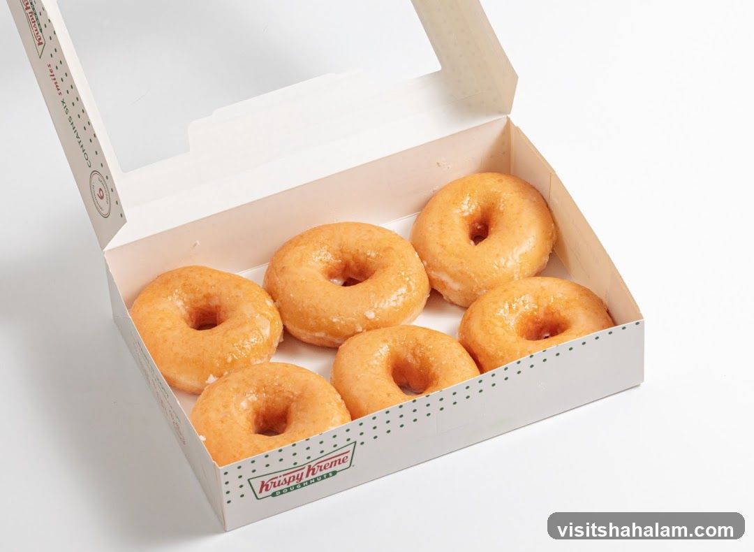 Krispy Kreme Donuts Box