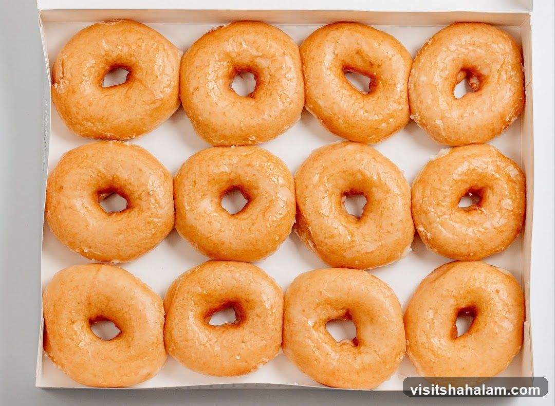 Box of Glazed Doughnuts