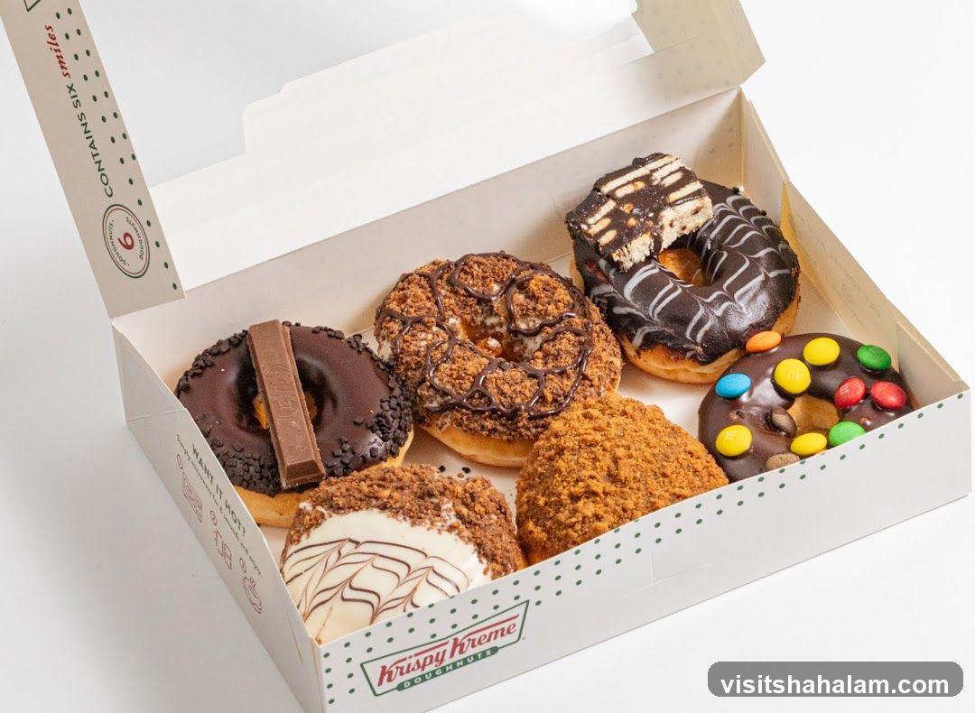 Krispy Kreme Donut Box