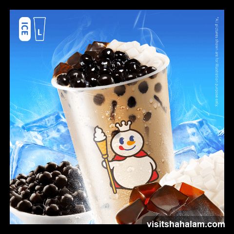 Bubble Tea Advertisement