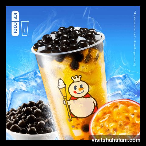 Bubble Tea Advertisement
