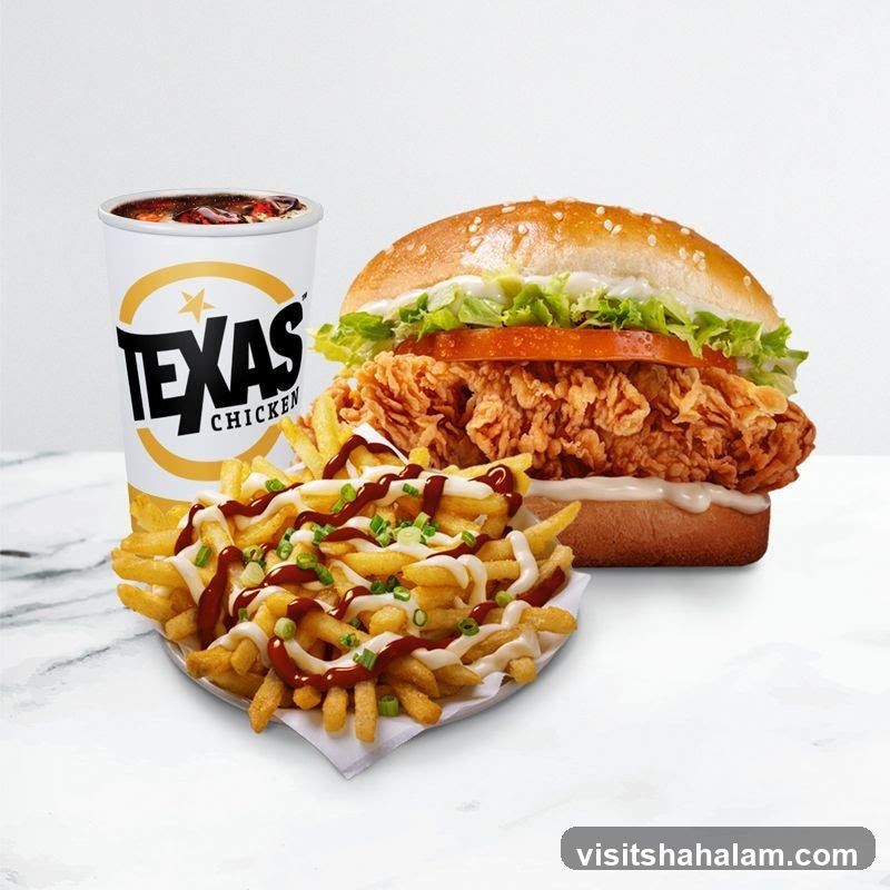 Texas Chicken Meal Set