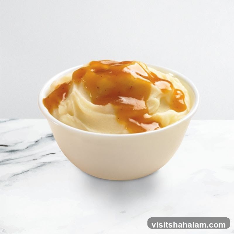 Mashed Potatoes with Gravy