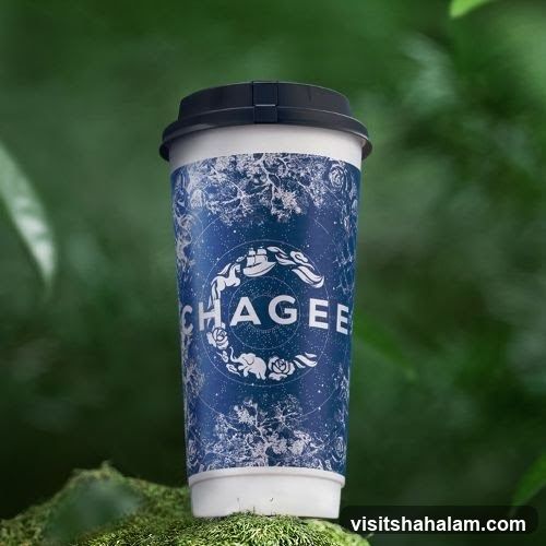 Coffee cup with logo