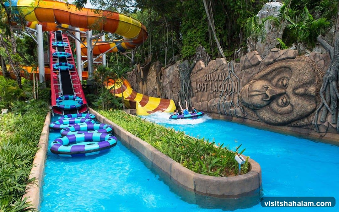 Water Slides at Sunway Lost Lagoon