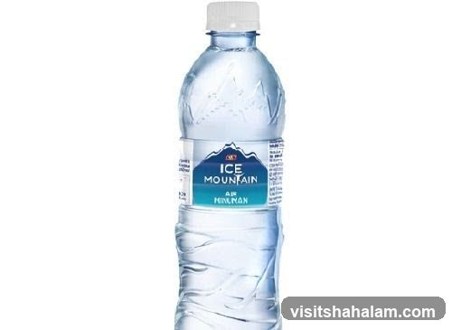 Bottle of Ice Mountain Water