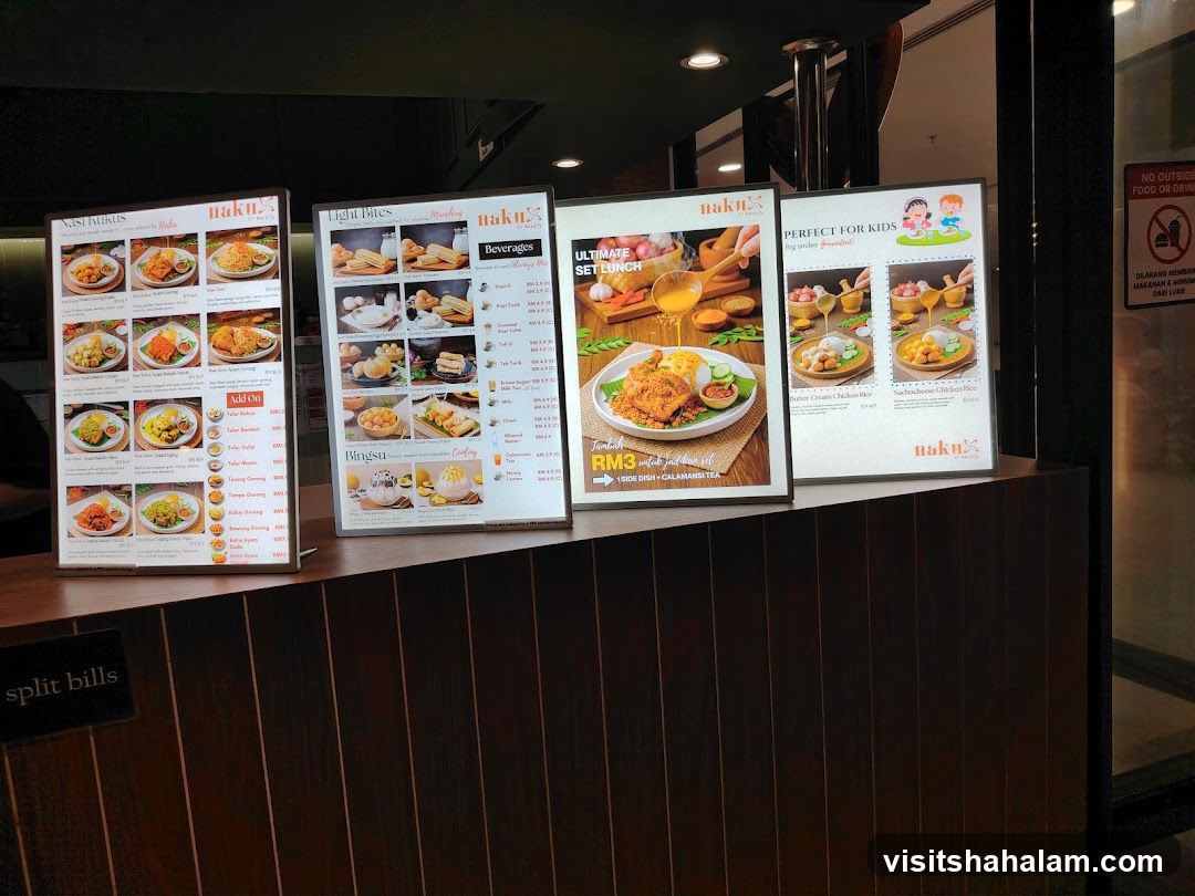 Nasi Nukus Menu