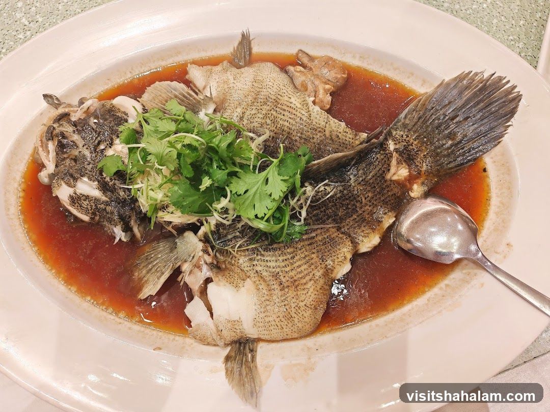 Steamed Fish