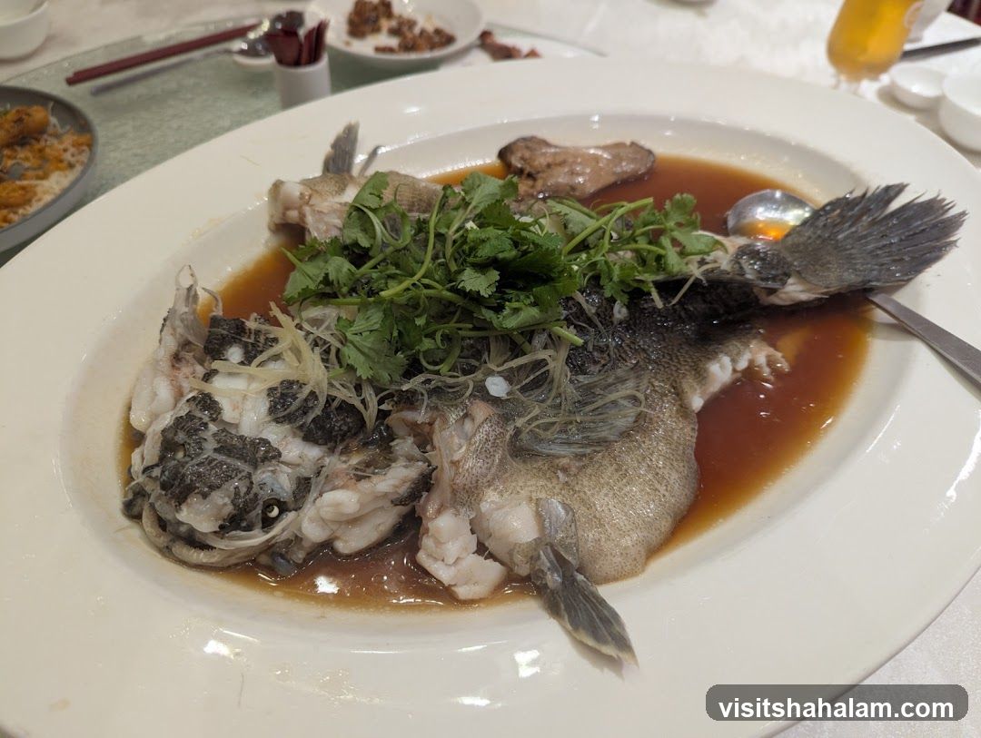 Steamed Fish