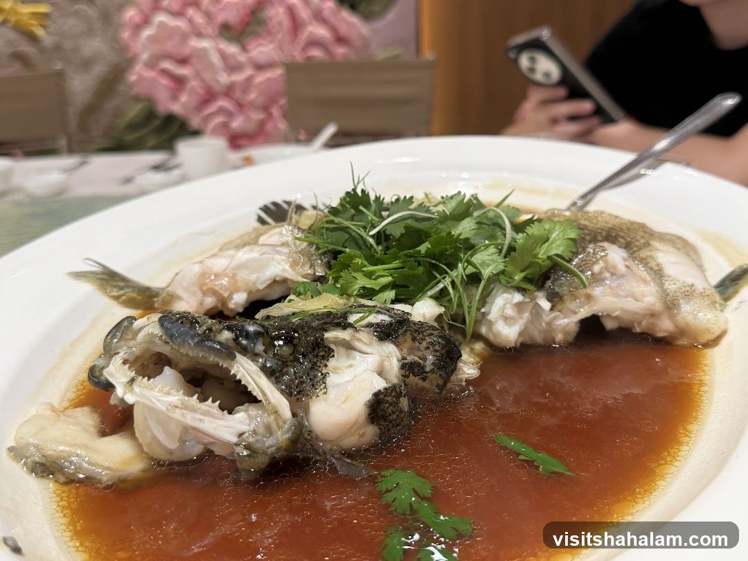 Steamed Fish Dish
