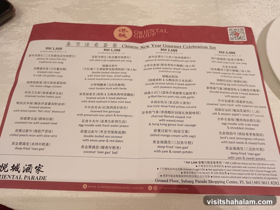 Chinese New Year Gourmet Celebration Set