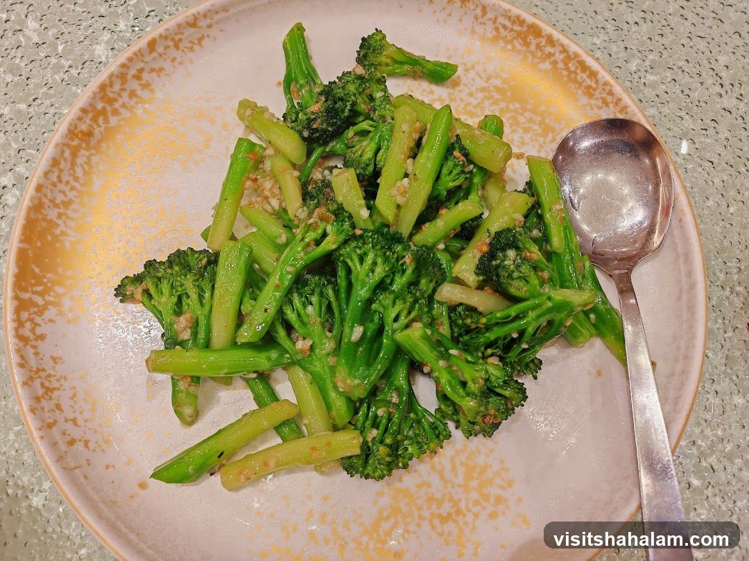 Broccolini with Garlic and Sesame Seeds