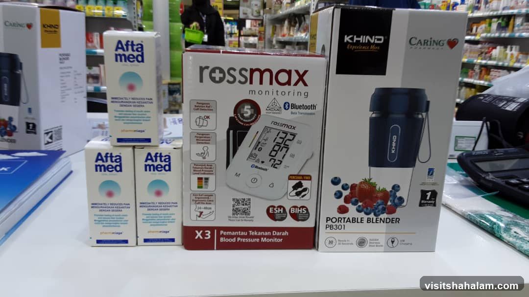 Health and Home Appliances Display