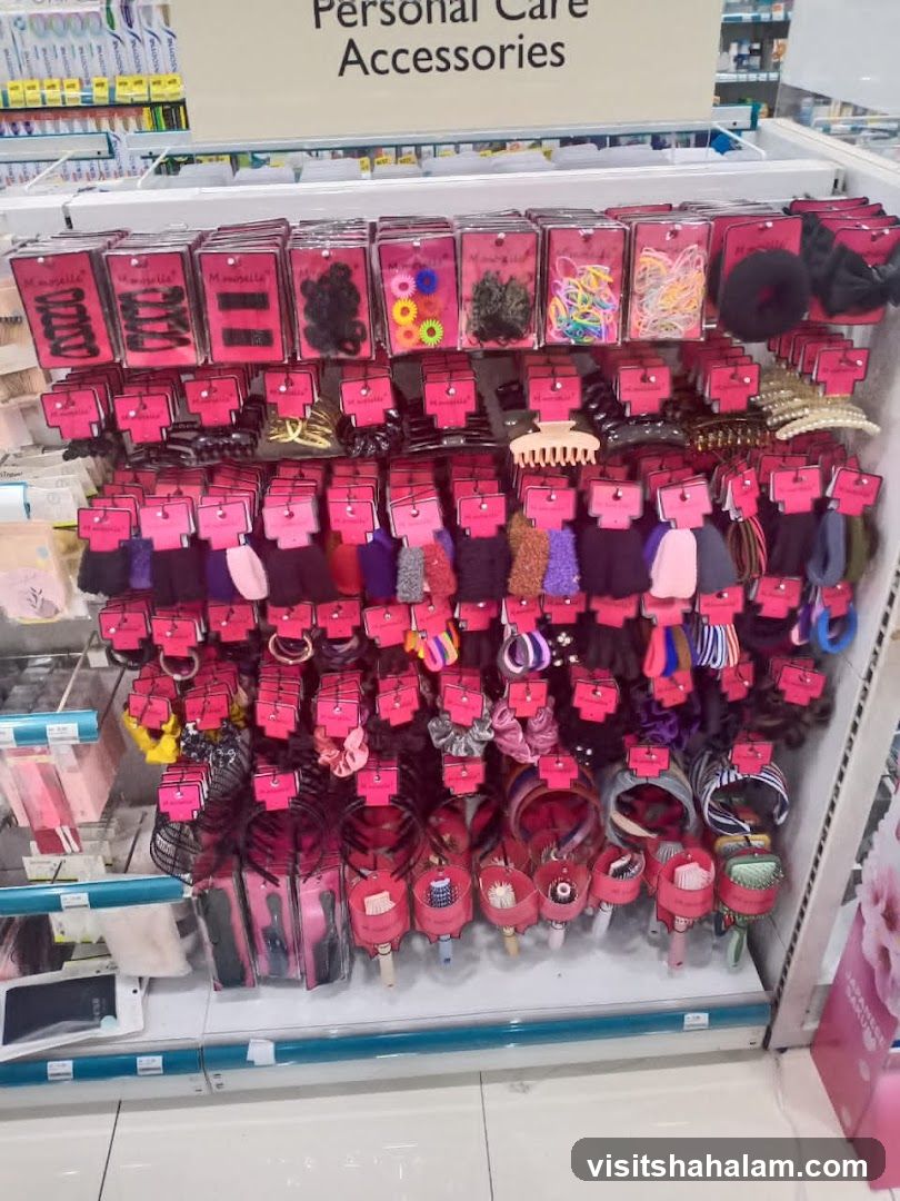 Personal Care Accessories Display