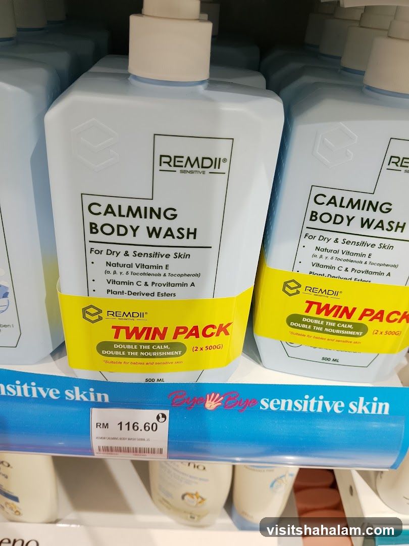 Remdii Calming Body Wash Twin Pack