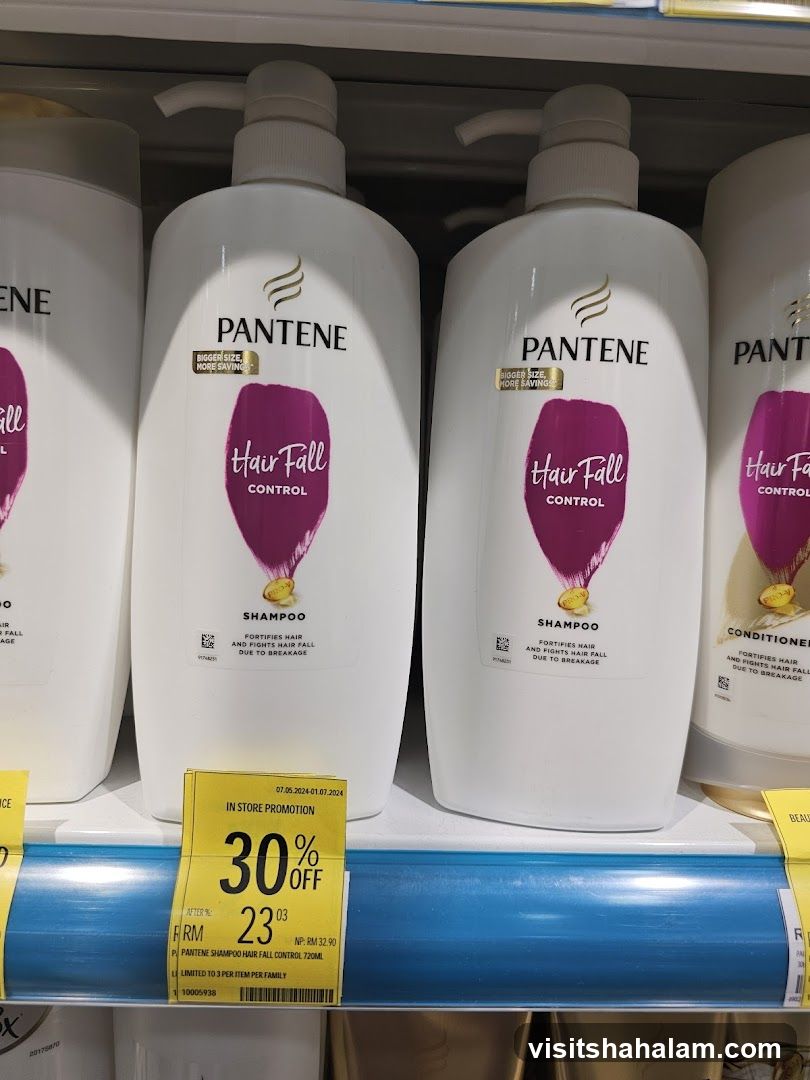 Pantene Hair Fall Control Shampoo Promotion