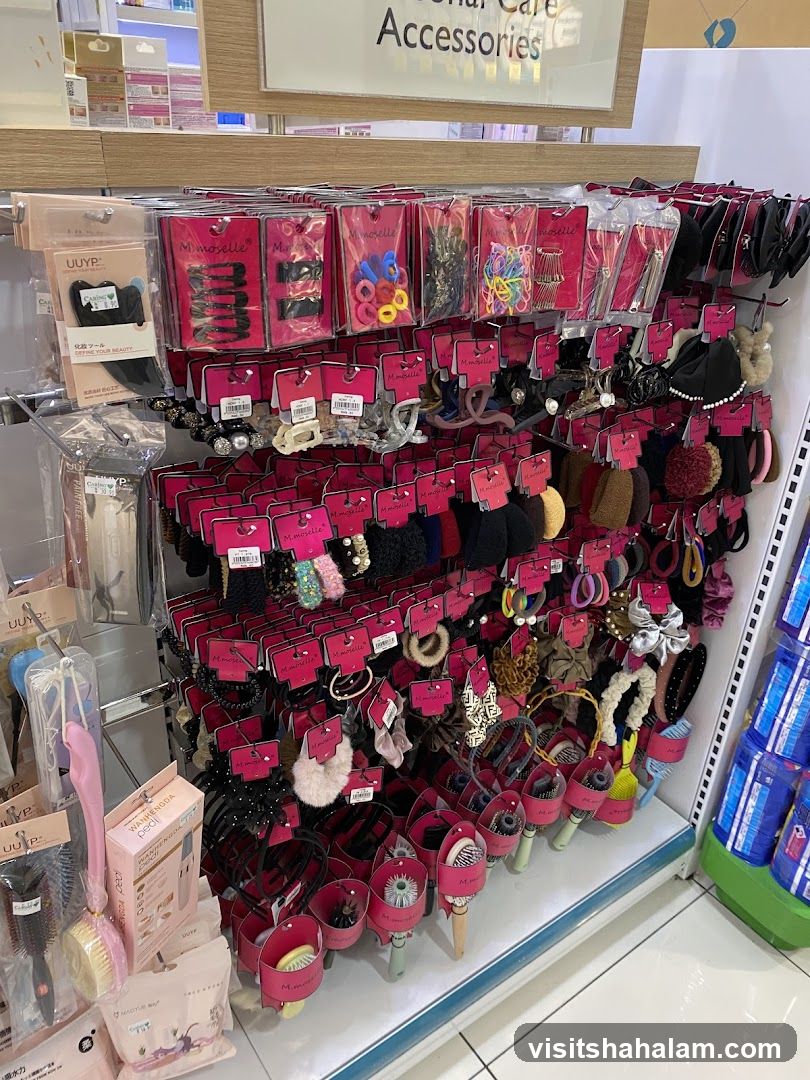 Hair Accessories Display