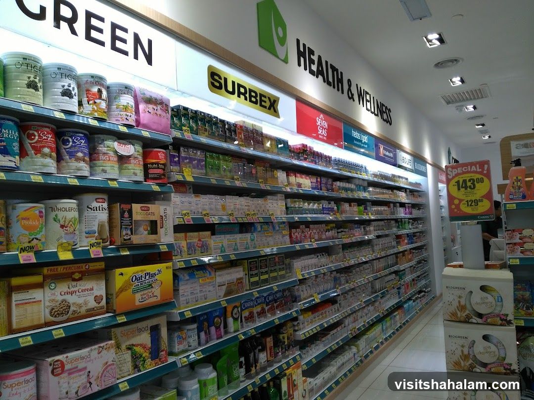 Health and Wellness Store Aisles