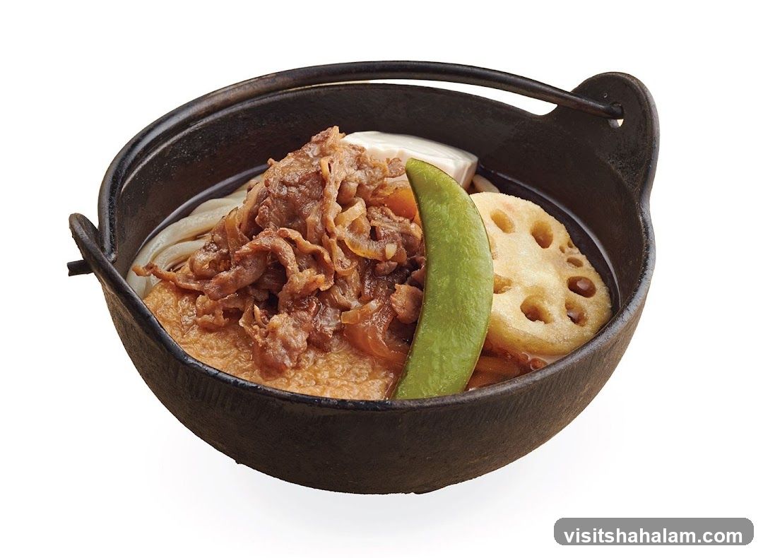 Beef and Udon Noodle Bowl