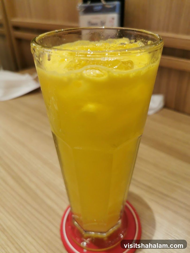 Orange Juice with Ice