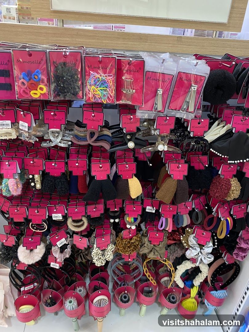 Hair Accessories Display