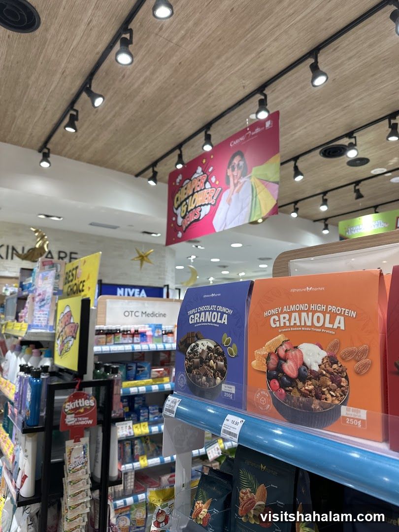 Granola and OTC Medicine Display