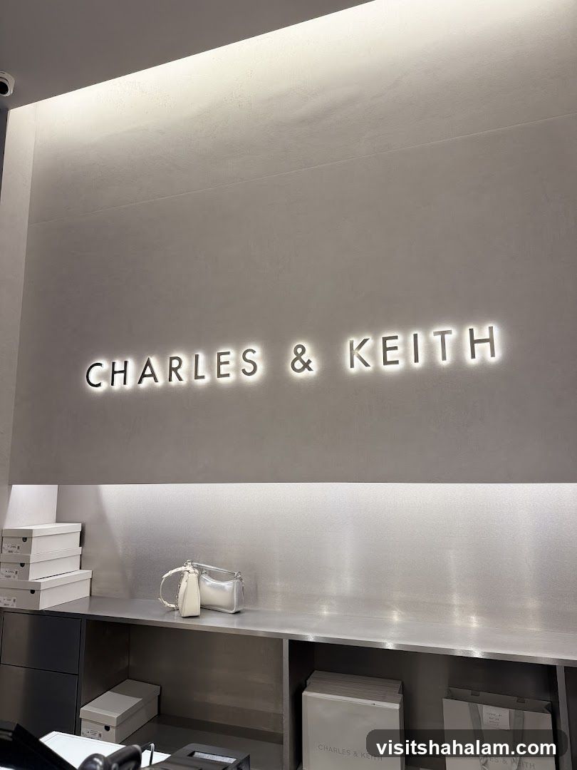 Charles & Keith Store Interior