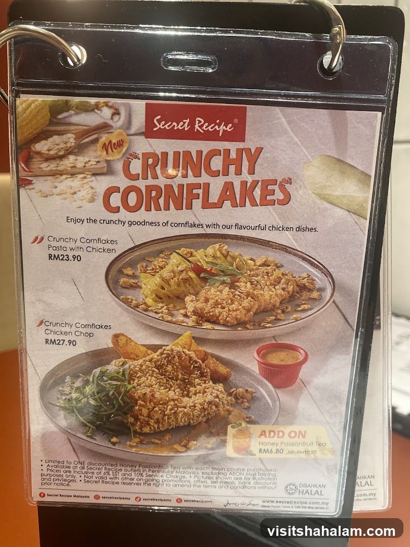 Secret Recipe Crunchy Cornflakes