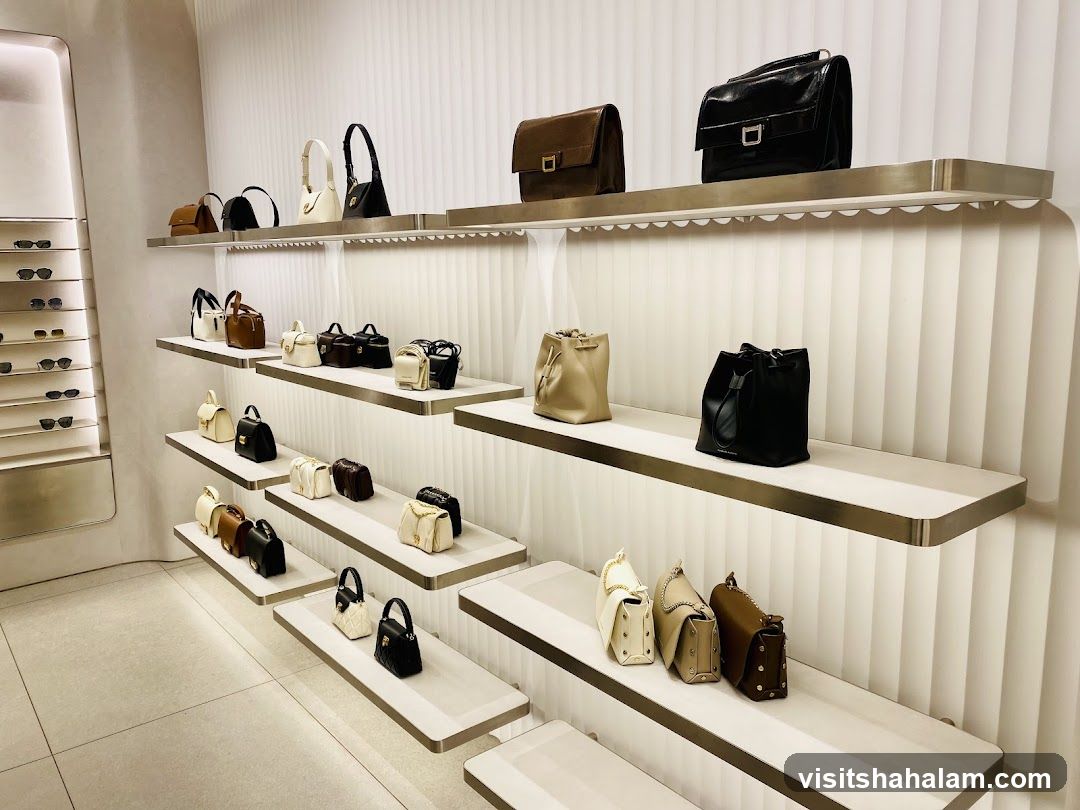 Handbags on Display