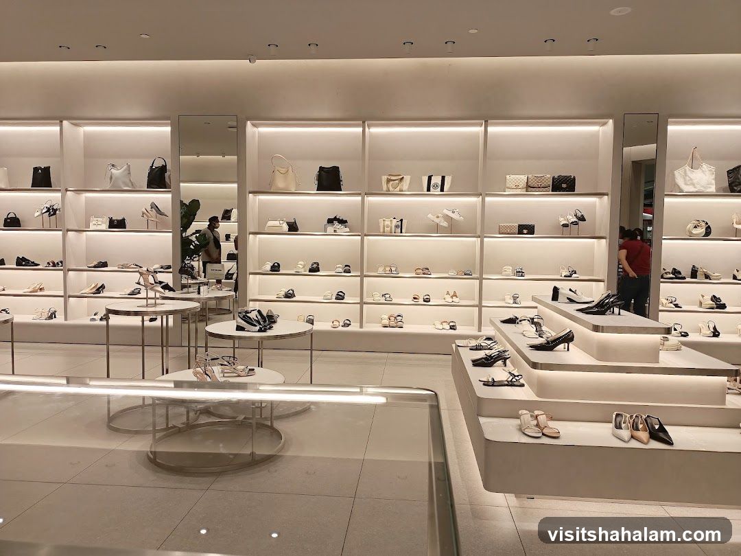 Shoe and Handbag Store Interior