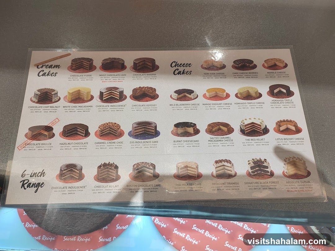 Secret Recipe Cakes