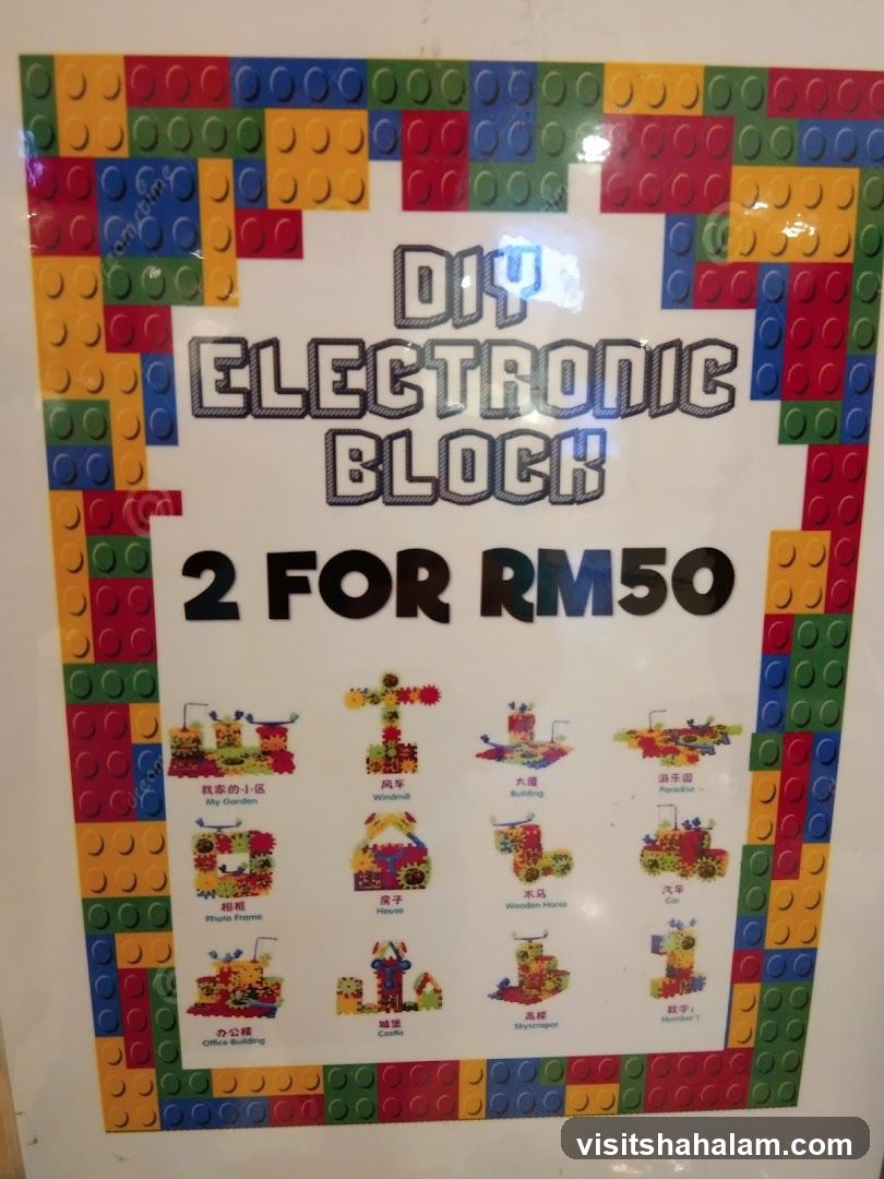DIY Electronic Block Promotion