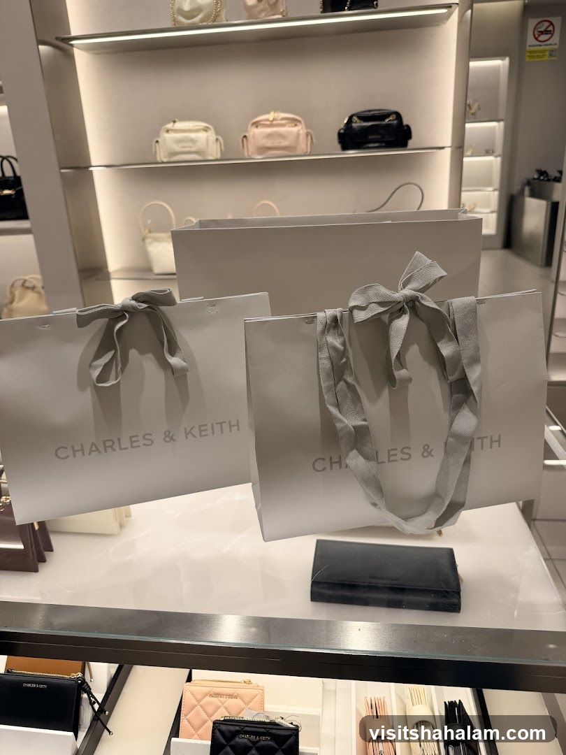 Charles & Keith Shopping Bags and Wallets
