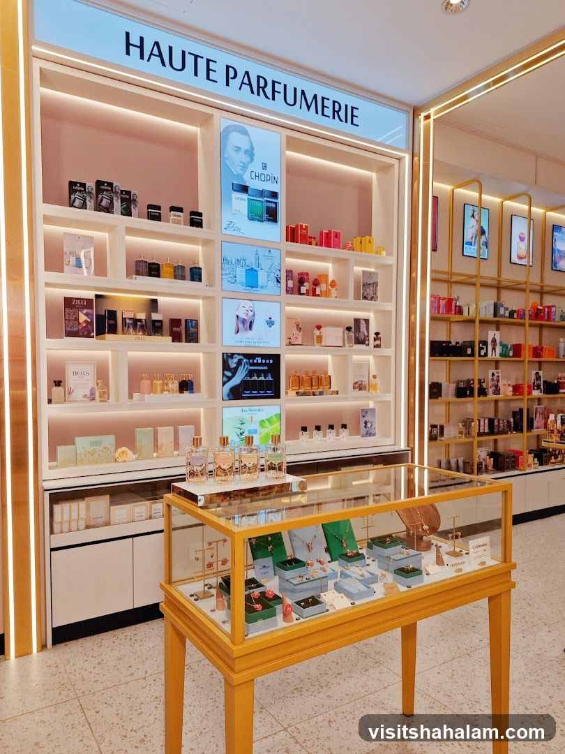Haute Parfumerie Display