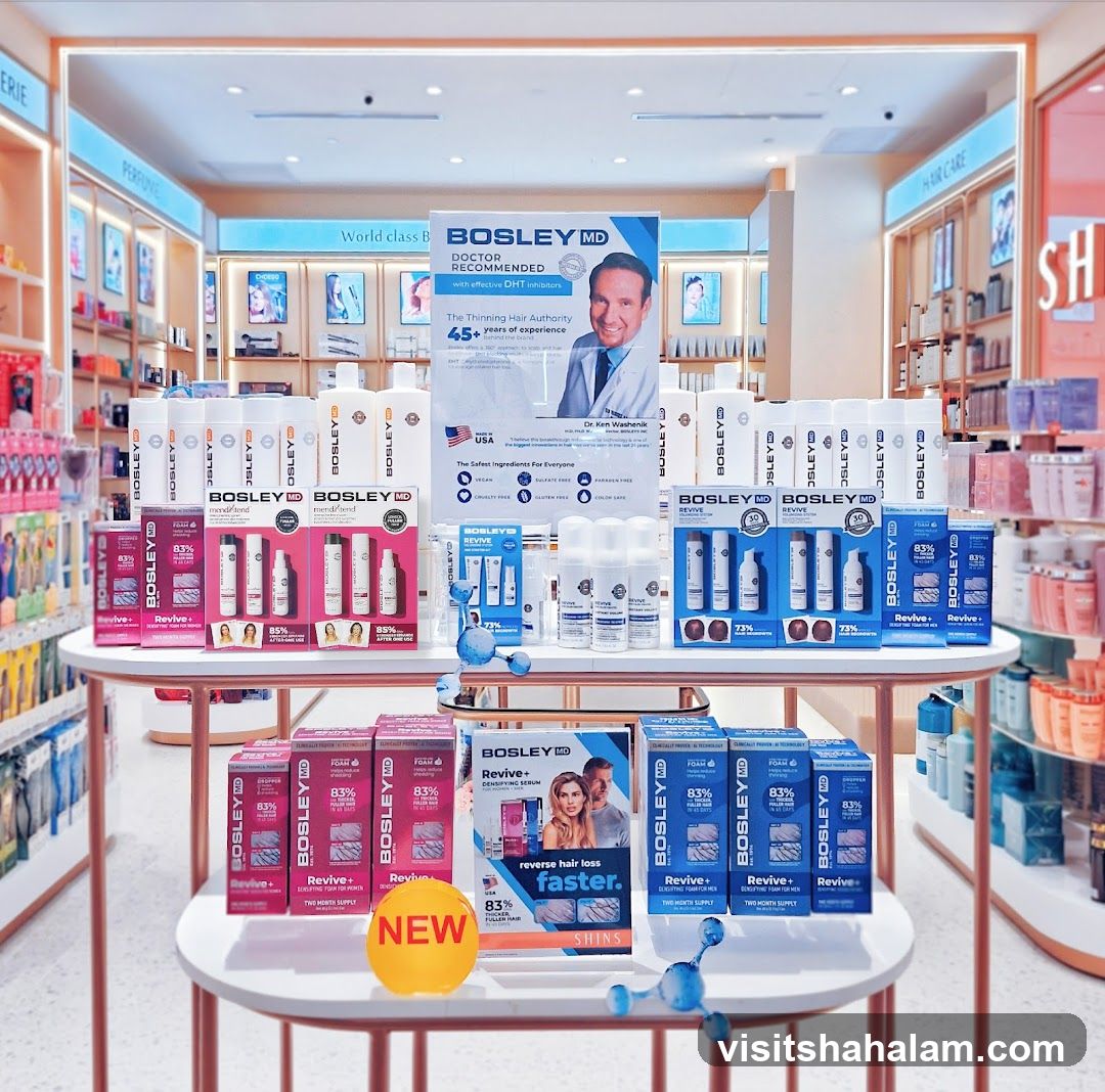 Bosley MD Hair Care Products