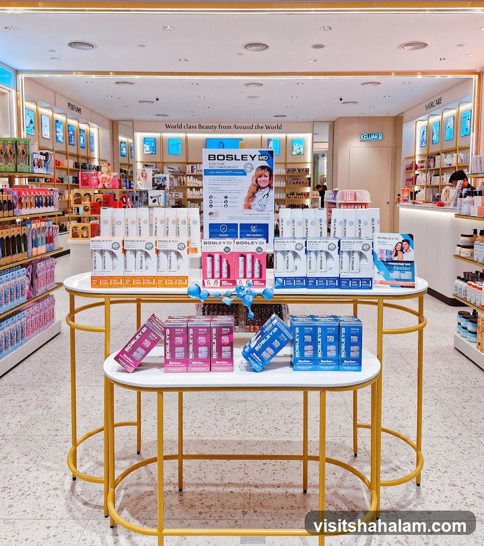 Beauty store display
