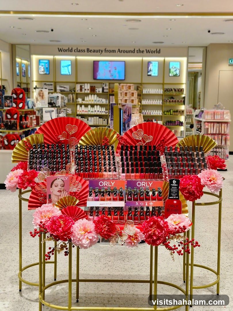 Beauty Products Display