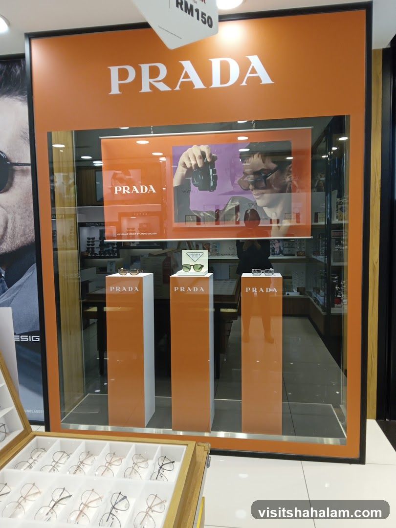 Prada Eyewear Display