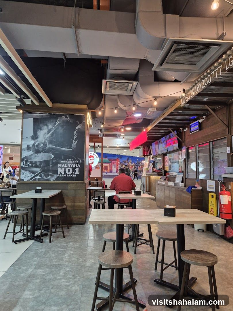 Restaurant Interior with Seating