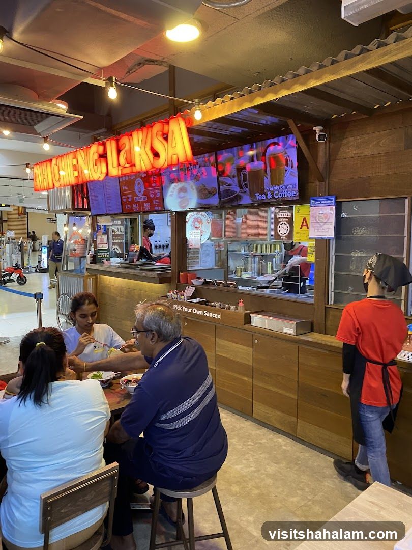 Restaurant Interior with Diners