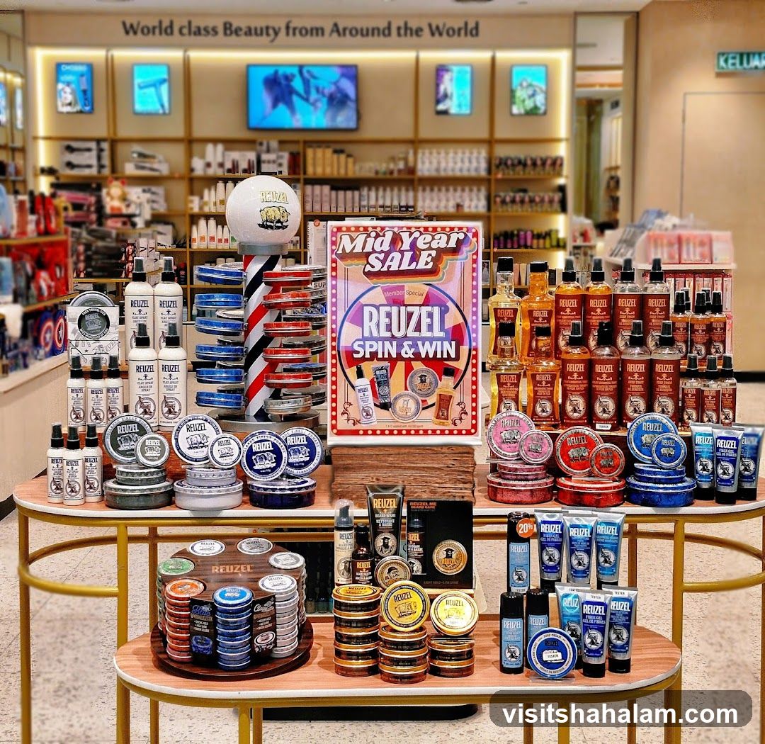 Reuzel Mid Year Sale Display