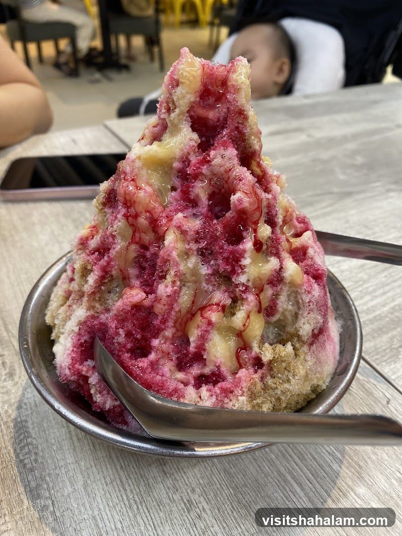 Shaved Ice Dessert