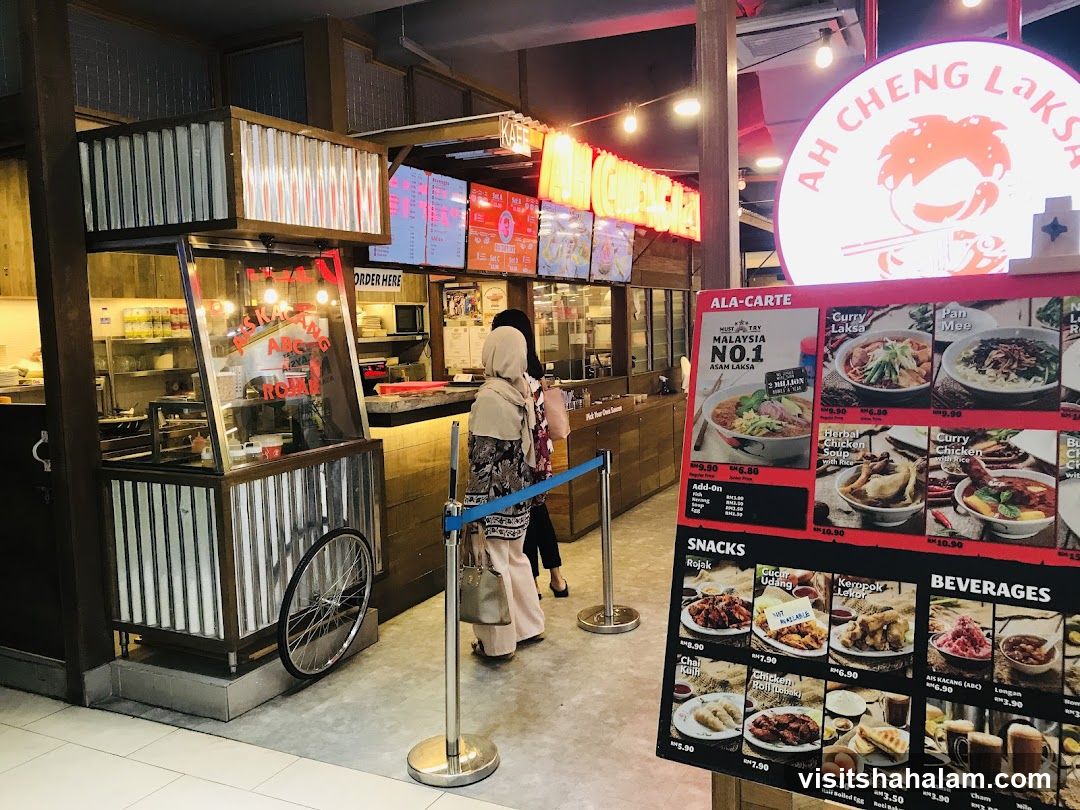 Ah Cheng Laksa Menu
