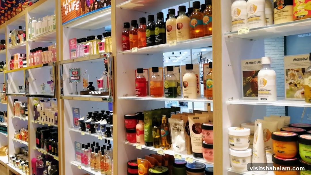 Store Shelves with Various Products