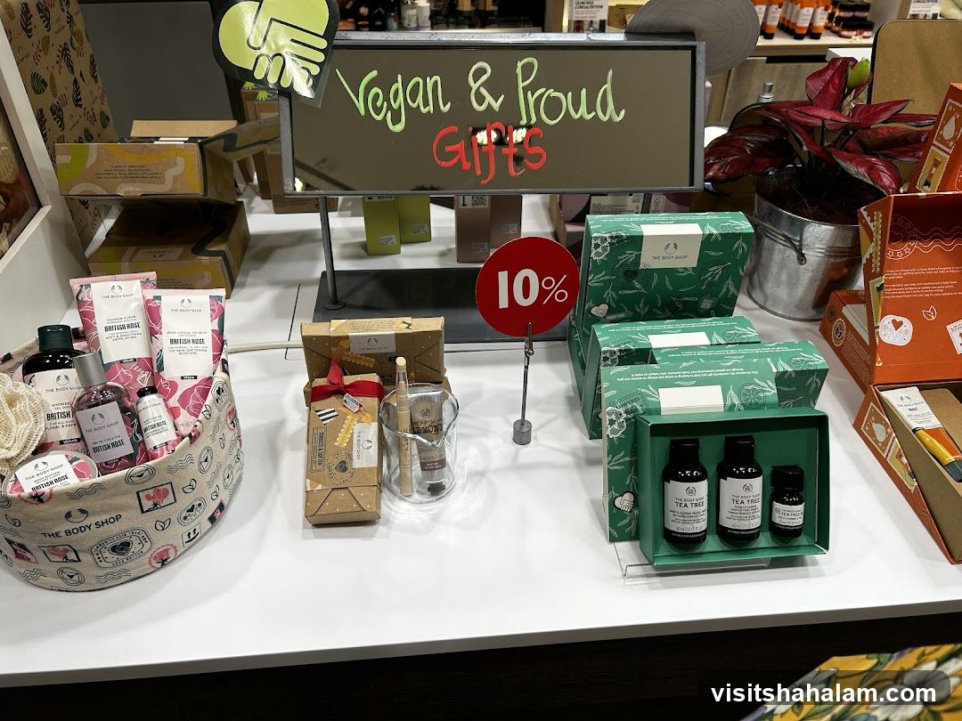 The Body Shop Display