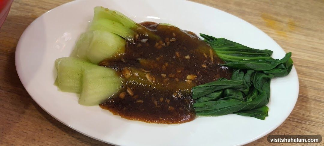 Bok Choy with Sauce