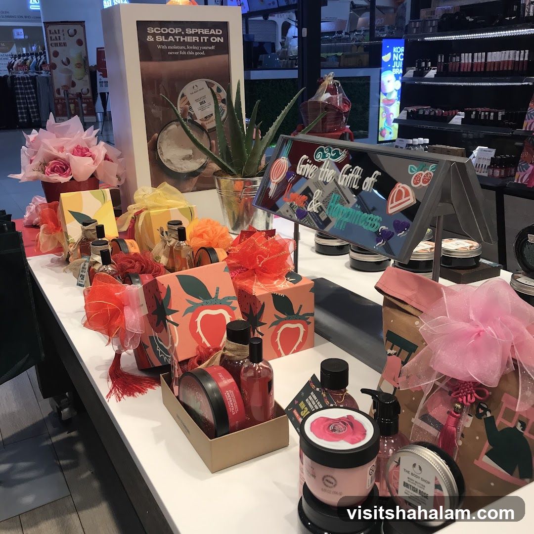 The Body Shop Display