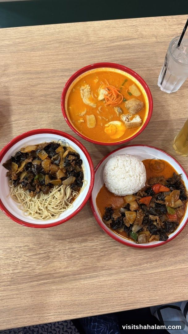 Three Bowls of Food