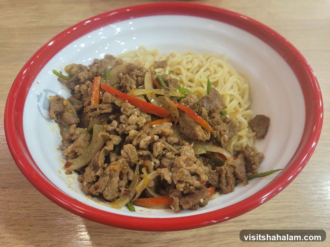 Spicy Beef Noodles